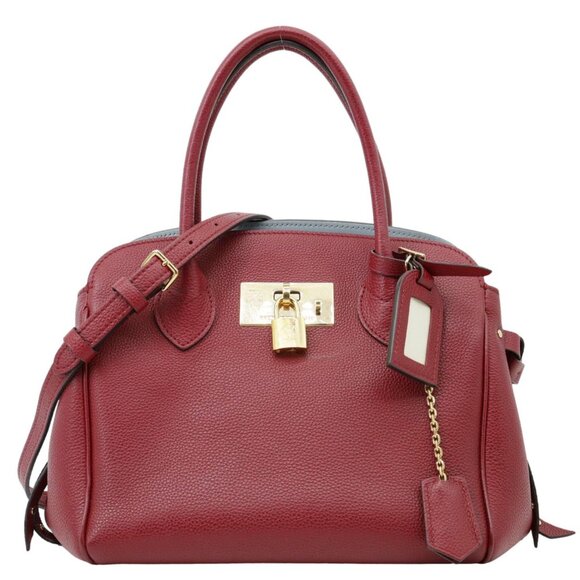 Louis Vuitton  Milla PM Veau Nuage Leather Shoulder Bag Red - Picture 1 of 14